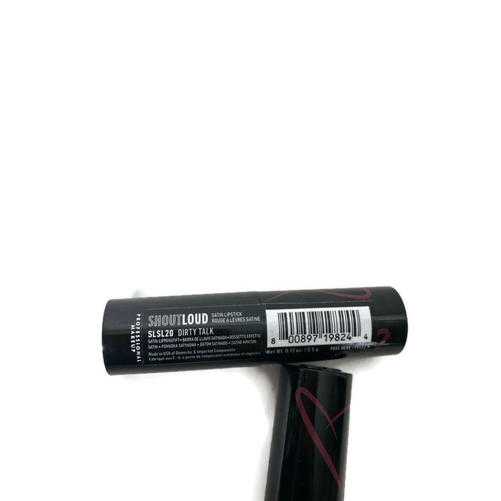Nyx Professional Makeup Shout Loud Satin Lipstick in Dirty Talk Lot of 2 - Picture 4 of 4